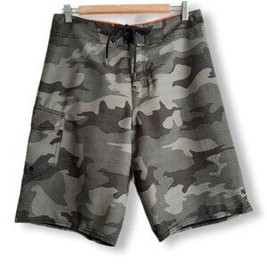 BILLABONG PX3 Swim Trunks Board Camo Print Men's Sz 30 / M